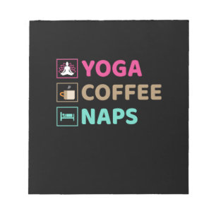 Bloc-note Yoga Lover Yoga Café Naps