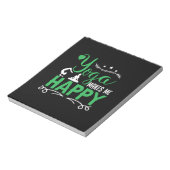 Bloc-note Yoga Lover | Yoga Rends-moi heureux (Tourné)