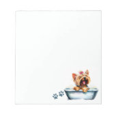 Bloc-note Yorkie Dog (Devant)