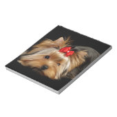 Bloc-note Yorkie mignon (Tourné)