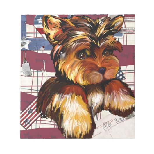 BLOC-NOTE YORKIE POO (Devant)