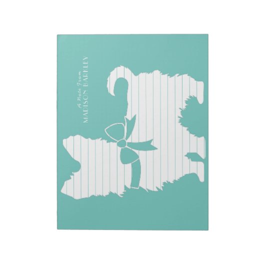 Bloc-note Yorkshire Terrier Chien Chien Chien Chien Chien Ch (Tourné)