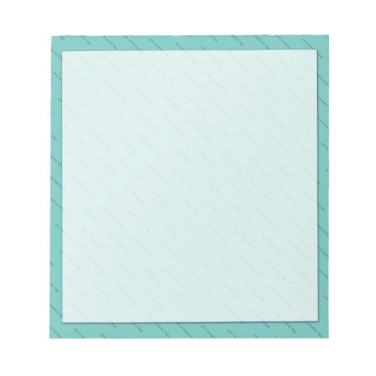 Bloc-note your logo personalized (Devant)