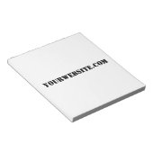 Bloc-note YourWebSite.com (Incliné)