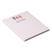 Bloc-note Yummy Ice Cream Trio Vibe été (Incliné)