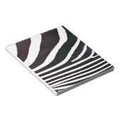 Bloc-note Zebra Black and White Stripes Imprimer (Incliné)