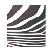 Bloc-note Zebra Black and White Stripes Imprimer (Devant)
