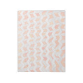 Bloc-note Zebra Orange and White Print (Tourné)