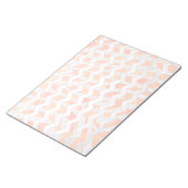 Bloc-note Zebra Orange and White Print (Incliné)