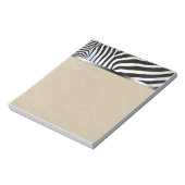 Bloc-note Zebra Stripes (Tourné)