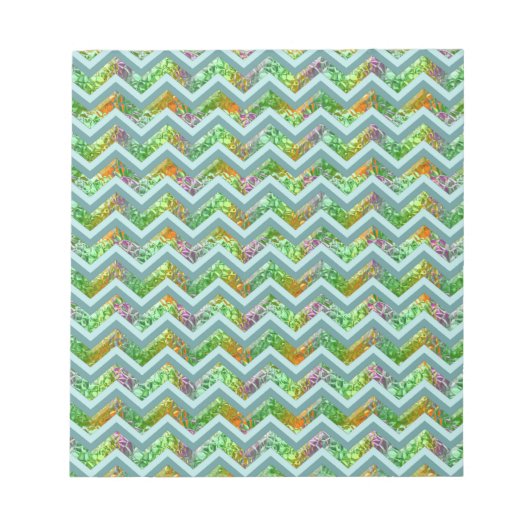 Bloc-note ZigZag en verre tendu (Devant)