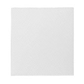 Bloc-note ZigZag gris simple (Devant)