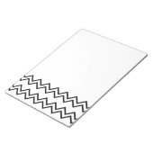Bloc-note Zigzag noir (Incliné)