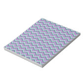 Bloc-note ZigZag turquoise et Améthyste (Tourné)
