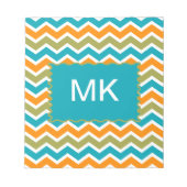 Bloc-note Zigzag, une tribu dynamique de Peacock (Devant)