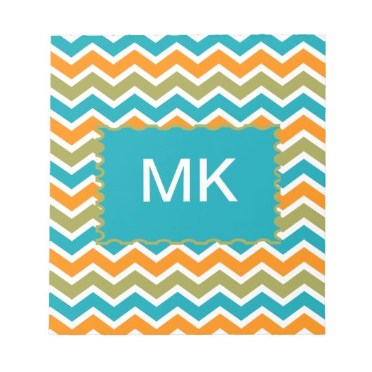 Bloc-note Zigzag, une tribu dynamique de Peacock (Devant)