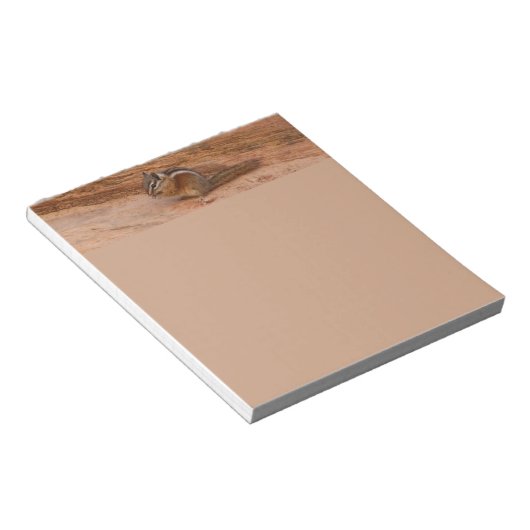 Bloc-note Zion Chipmunk sur Red Rocks (Incliné)