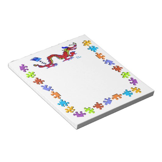 Bloc-note Zoe Dragon (Incliné)