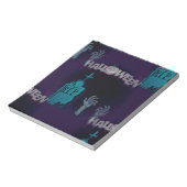 Bloc-note zombie halloween (Tourné)