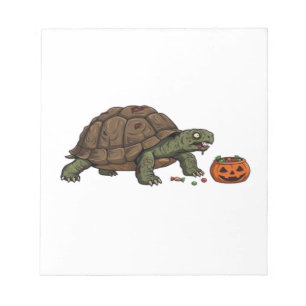 Bloc-note Zombie Turtle Candy Crawl - Halloween lent et effr