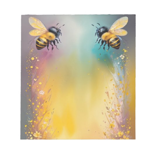 Bloc-notes 2 abeilles (Devant)