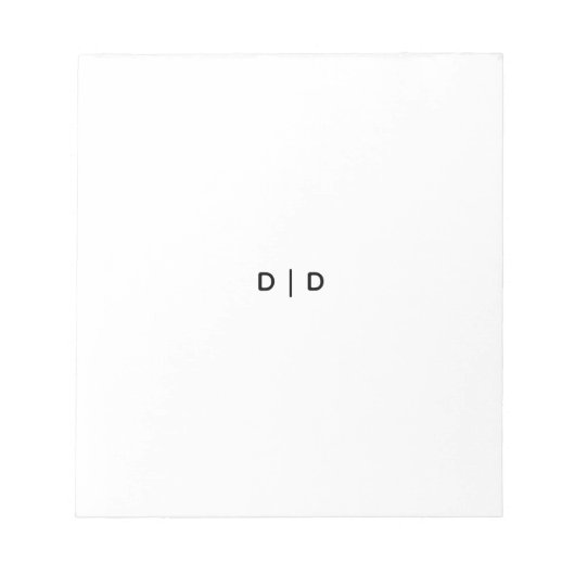 Bloc-notes 5,5" x 6" (Devant)