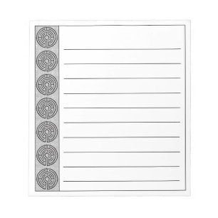 Bloc-notes 5,5x6 LABYRINTH VII + lignes