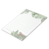 Bloc-notes 8,5 x 11 pour l'écriture de lettres (Incliné)