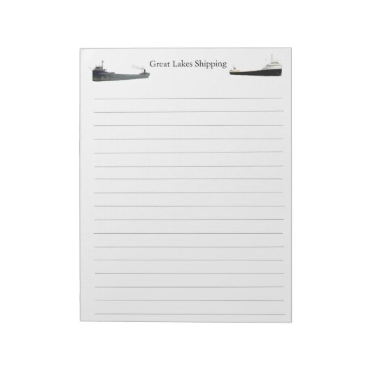 bloc-notes 8" x 11,5" de la navigation sur les Gra (Tourné)