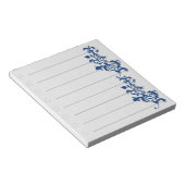 Bloc-notes à balayage bleu (Incliné)