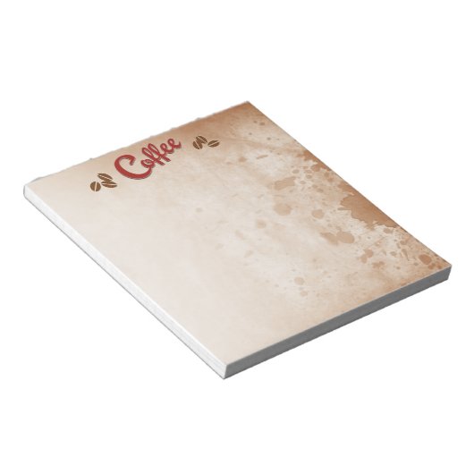 Bloc-notes à café (Incliné)