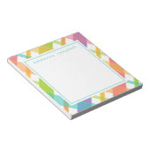 Bloc-notes à carreaux Printemps Clair (Incliné)