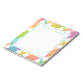 Bloc-notes à carreaux Printemps Clair (Tourné)