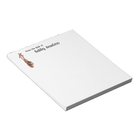 Bloc-notes à chlippe de ballon (Incliné)