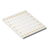 Bloc-notes à dentelle blanche (Incliné)