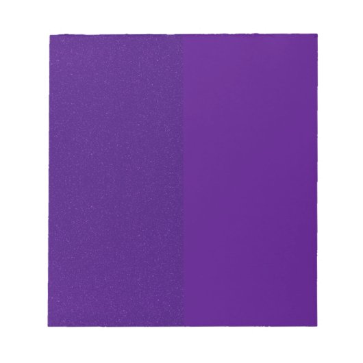 Bloc-notes à deux tons de Parties scintillant viol (Devant)