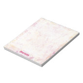 Bloc-notes à éclaboussures et gouttes d'aquarelle (Tourné)