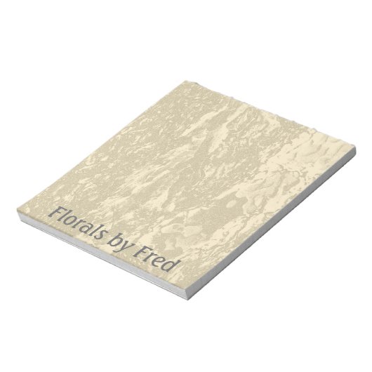 Bloc-notes à écorce défraîchie (Tourné)