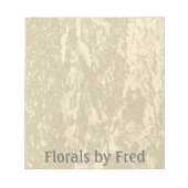 Bloc-notes à écorce défraîchie (Devant)