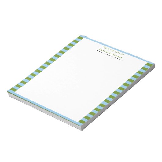 Bloc-notes à écriture personnalisée moderne avec a (Tourné)