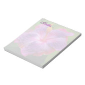 Bloc-notes à fleurs Hibiscus (Tourné)