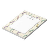 Bloc-notes à motif de crayon pour appréciation des (Tourné)