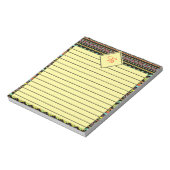 Bloc-notes à motif tribal (Tourné)