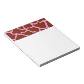Bloc-notes à motifs d'animaux (Incliné)
