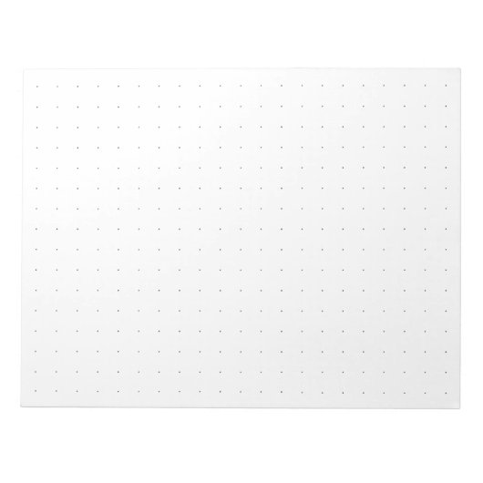 Bloc-notes à papier quadrillé à gros points (Devant)