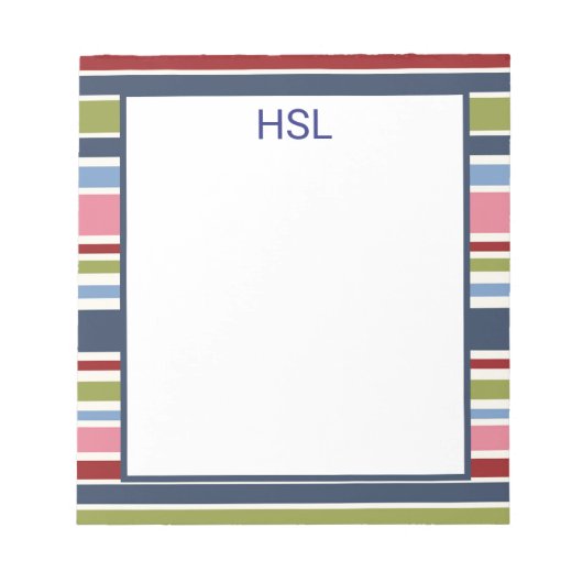 Bloc-notes à teintes profondes (Devant)