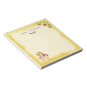 Bloc-notes à thème Tournesol Mignon (Incliné)