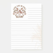 Bloc-notes adhésif 3M Post-it® Boho Live Life in F (Devant)