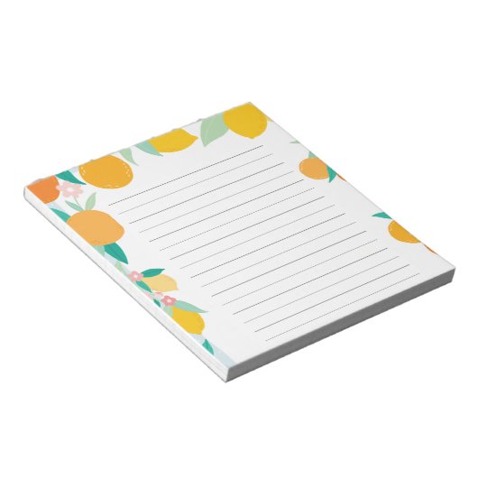 Bloc-notes - Agrumes par Ludilabel (Incliné)