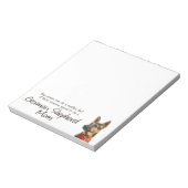 Bloc-notes allemand Shepherd Mom (Tourné)